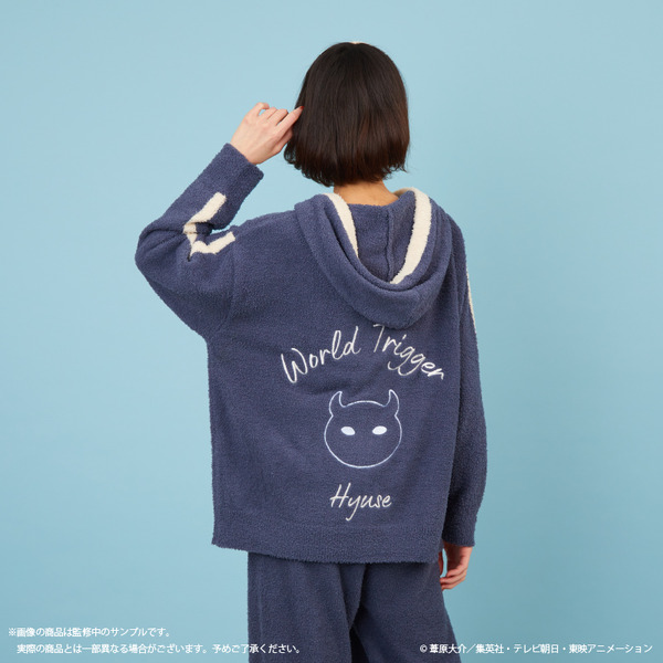 TVアニメ「ワールドトリガー」ルームウェアパーカー(ユニセックス)〈全6種〉各8,580円(税込み)