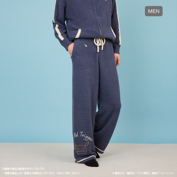 TVアニメ「ワールドトリガー」ルームウェアロングパンツ(レディース/メンズ)〈全6種〉各7,480円(税込み)