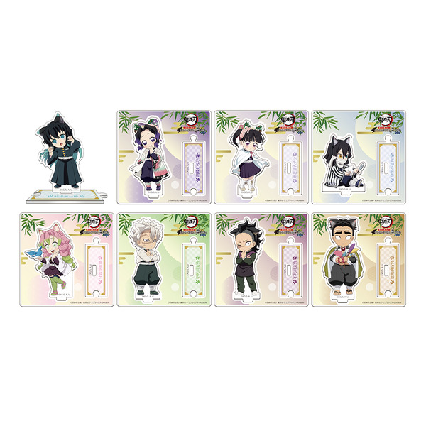 「アニメ『鬼滅の刃』-特別任務発生！ナンジャタウンニ潜入セヨ！- 其の弐」ちびキャラアクリルスタンド（C）吾峠呼世晴／集英社・アニプレックス・ufotable