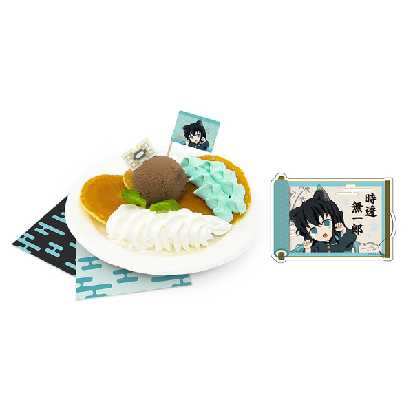 「アニメ『鬼滅の刃』-特別任務発生！ナンジャタウンニ潜入セヨ！- 其の弐」「僕には勝てないよ」時透無一郎のチョコアイスパンケーキ（C）吾峠呼世晴／集英社・アニプレックス・ufotable