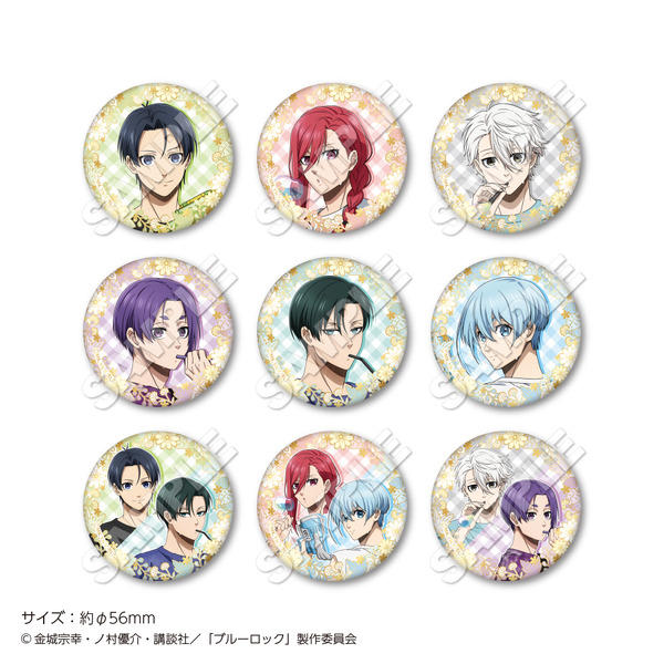 TVアニメ『ブルーロック』トレーディング缶バッジ シャボン玉（C）金城宗幸・ノ村優介・講談社／「ブルーロック」製作委員会