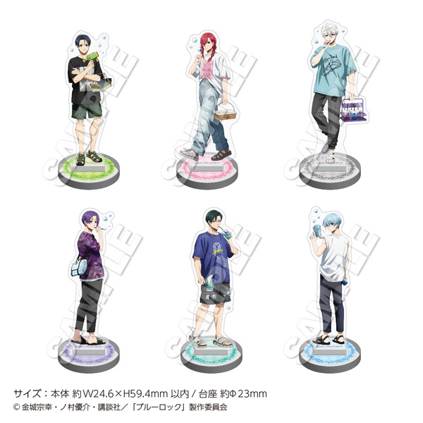 TVアニメ『ブルーロック』ミニミニアクリルスタンドCollection シャボン玉（C）金城宗幸・ノ村優介・講談社／「ブルーロック」製作委員会