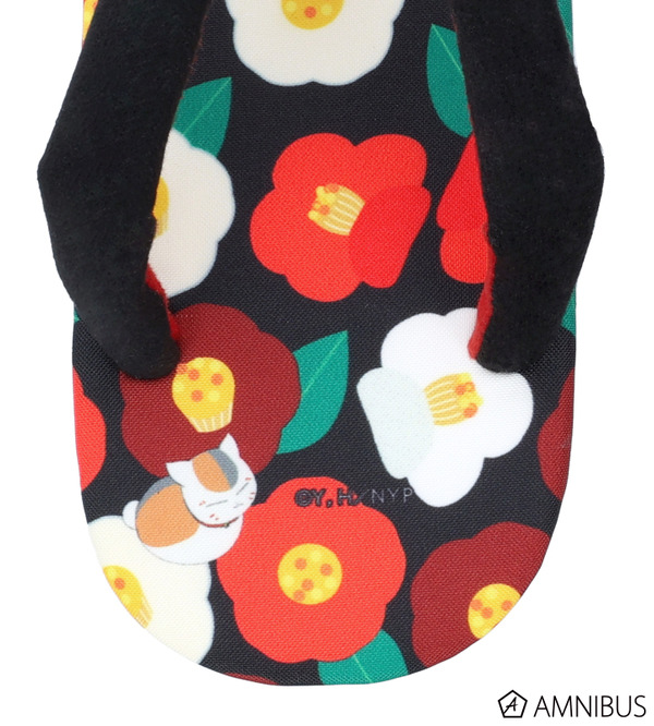 信貴コラボ ニャンコ先生 雪駄サンダル