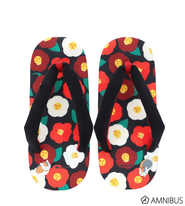 信貴コラボ ニャンコ先生 雪駄サンダル