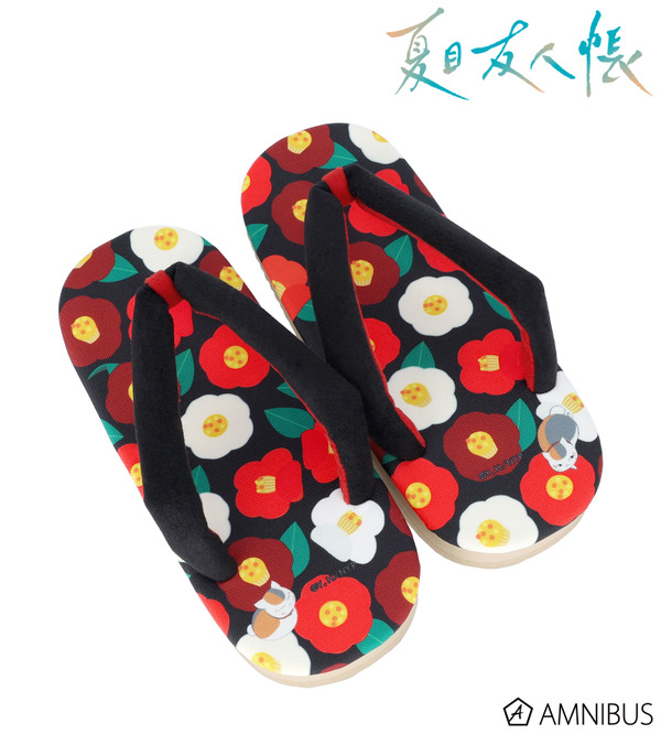 信貴コラボ ニャンコ先生 雪駄サンダル