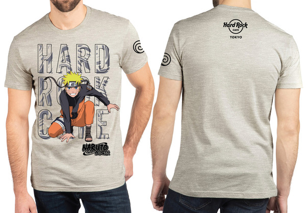 『NARUTO-ナルト- 疾風伝』×HRC Unisex Tee Oatmeal（C）岸本斉史　スコット／集英社・テレビ東京・ぴえろ