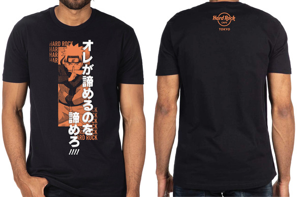 『NARUTO-ナルト- 疾風伝』×HRC Unisex Tee Black（C）岸本斉史　スコット／集英社・テレビ東京・ぴえろ