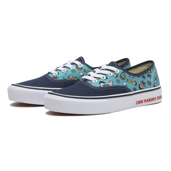 Vans x MOMOKO SAKURA「AUTHENTIC（NAVY/MULTI）」（C）さくらももこ（C）さくらプロダクション