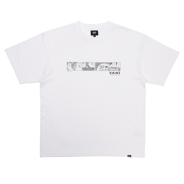 Vans x MOMOKO SAKURA「TEE（Coji-Coji Comic TEE）」（C）さくらももこ（C）さくらプロダクション