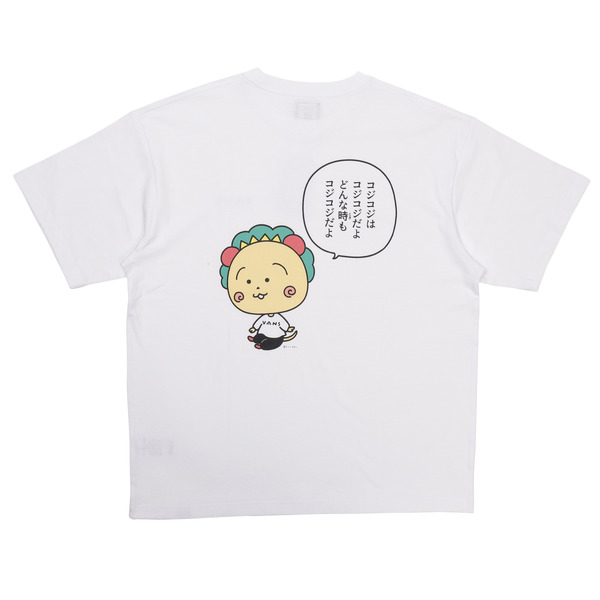 Vans x MOMOKO SAKURA「TEE（Coji-Coji Always TEE）」（C）さくらももこ（C）さくらプロダクション