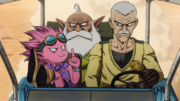 アニメ『SAND LAND: THE SERIES』第1話「悪魔と人間の旅立ち」先行場面カット