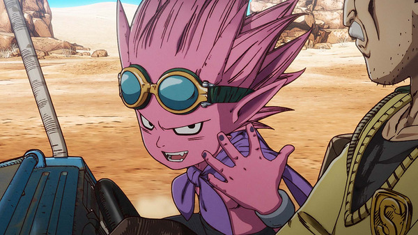 アニメ『SAND LAND: THE SERIES』第1話「悪魔と人間の旅立ち」先行場面カット