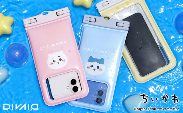 「ちいかわ/DIVAID フローティング防水ケース」