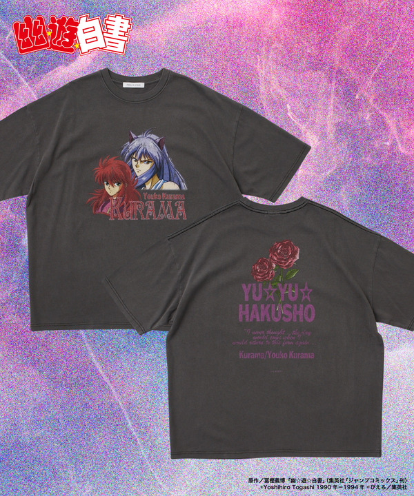 「幽☆遊☆白書 蔵馬 TEE」FREAK'S STOREとのスペシャルコラボTシャツ（C）Yoshihiro Togashi 1990年－1994年（C）ぴえろ／集英社