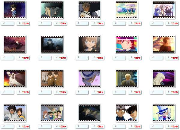 名探偵コナンランド「TDアクリルマグネット（TVアニメオープニング＆エンディングver.）」（C）青山剛昌／小学館（C）ＴＯＭＹ