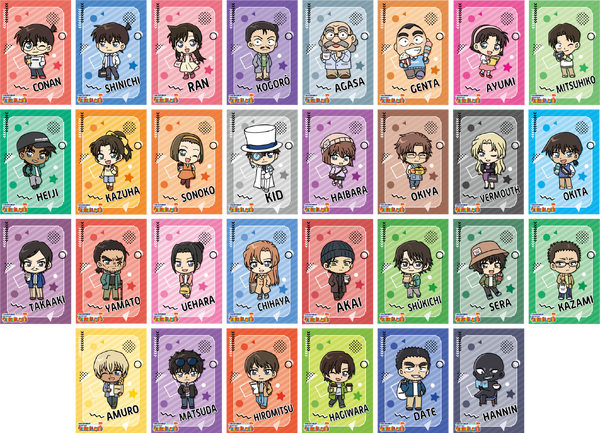 「名探偵コナンランド ミニキャラポストカード」（C）青山剛昌／小学館（C）ＴＯＭＹ