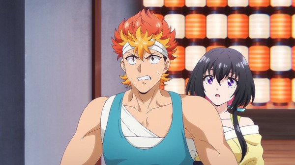 夏アニメ『陰陽廻天 Re:バース』第1話「死んでも負けを認めんな！ヤンキー、電祇平安京に立つ！」先行場面カット（C）作乃藤湖／「陰陽廻天 Re:バース」製作委員会