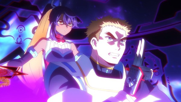 夏アニメ『陰陽廻天 Re:バース』第1話「死んでも負けを認めんな！ヤンキー、電祇平安京に立つ！」先行場面カット（C）作乃藤湖／「陰陽廻天 Re:バース」製作委員会