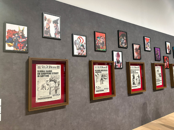 堀越耕平『僕のヒーローアカデミア』原画展（C）堀越耕平／集英社