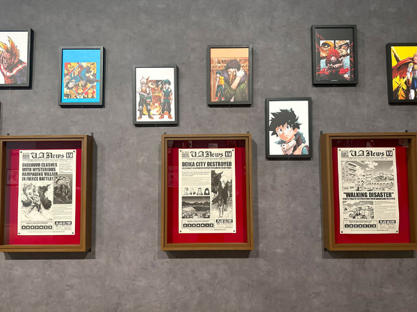 堀越耕平『僕のヒーローアカデミア』原画展（C）堀越耕平／集英社