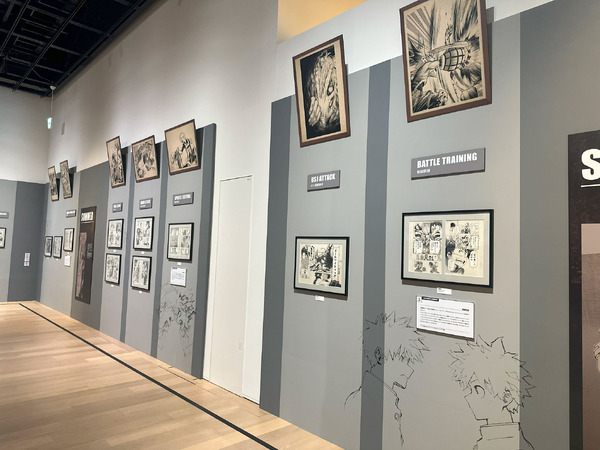 堀越耕平『僕のヒーローアカデミア』原画展（C）堀越耕平／集英社