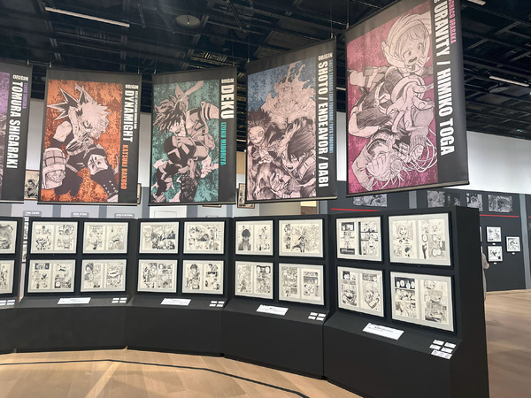 堀越耕平『僕のヒーローアカデミア』原画展（C）堀越耕平／集英社