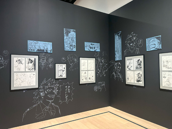 堀越耕平『僕のヒーローアカデミア』原画展（C）堀越耕平／集英社