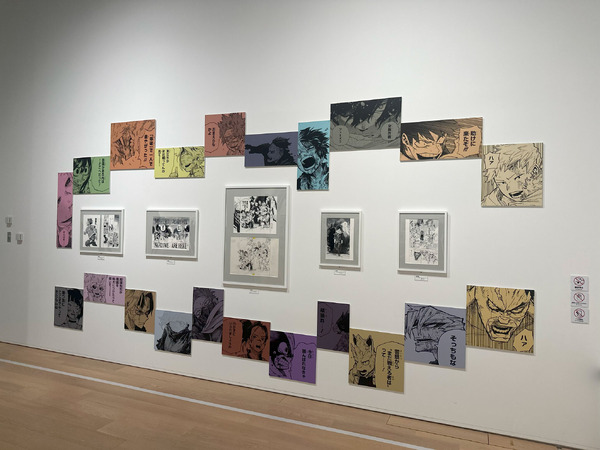 堀越耕平『僕のヒーローアカデミア』原画展（C）堀越耕平／集英社