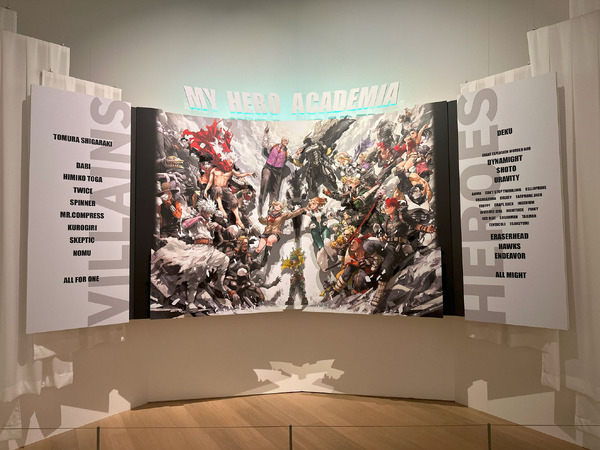 堀越耕平『僕のヒーローアカデミア』原画展（C）堀越耕平／集英社