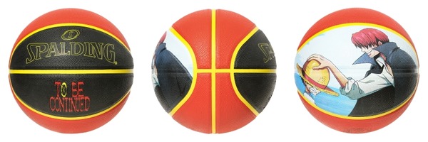 スポルディング『ONE PIECE』コラボレーションシリーズ「ルフィ＆シャンクス 7号球」（C）O／S・F・T