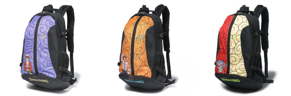 スポルディング『ONE PIECE』コラボレーションシリーズ「ケイジャー ゴムゴムの実、メラメラの実、ヒトヒトの実」（C）O／S・F・T