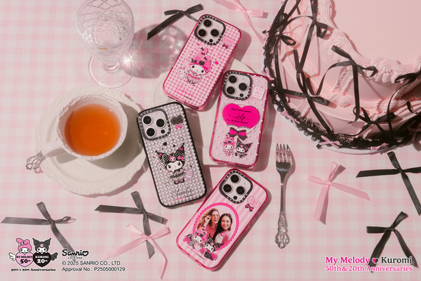 サンリオのマイメロディ50周年とクロミ20周年を祝う「マイメロディ＆クロミ アニバーサリー | CASETiFY」コレクションが登場（C）2024 SANRIO CO., LTD. APPROVAL NO.: P2505000129