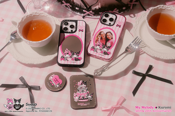サンリオのマイメロディ50周年とクロミ20周年を祝う「マイメロディ＆クロミ アニバーサリー | CASETiFY」コレクションが登場（C）2024 SANRIO CO., LTD. APPROVAL NO.: P2505000129