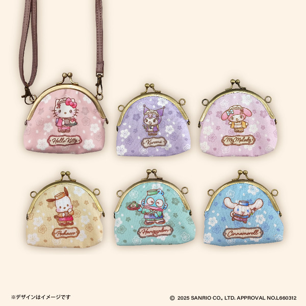 サンリオキャラクターズ　和菓子ティータイム　キャラマスコット　～ＧｉＧＯ限定～