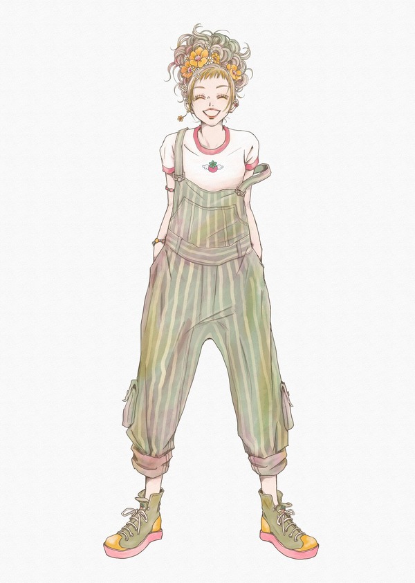 UT「矢沢あいコレクション」矢沢あい描き下ろしコーディネートイラスト