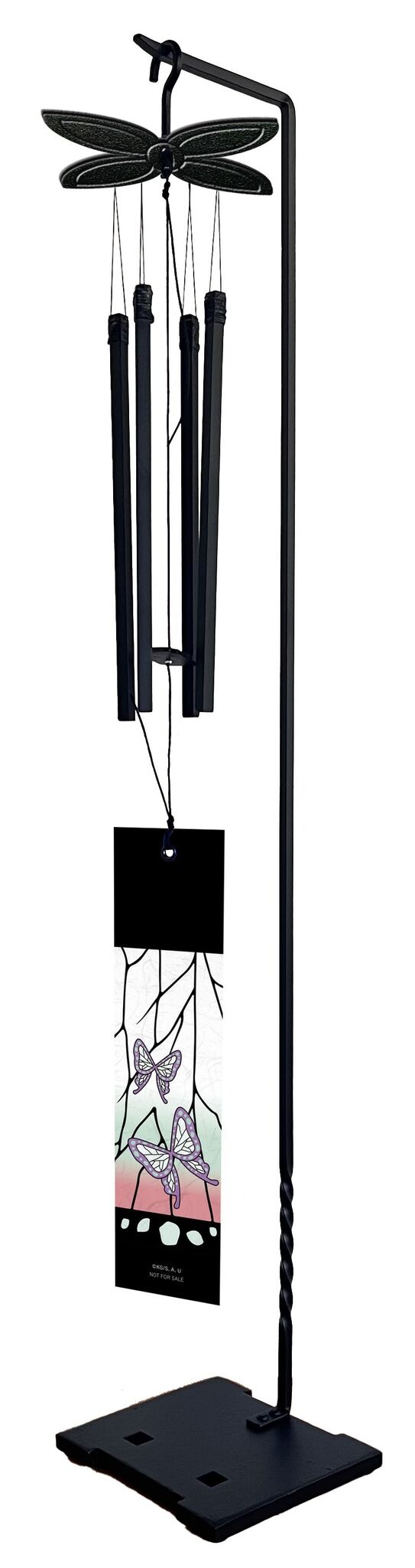 本物の鍛冶職人が作る「鬼滅の刃」風鈴　胡蝶しのぶモデル