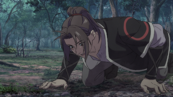 夏アニメ『転生宗主の覇道譚 ～すべてを呑み込むサカナと這い上がる～』第1話「出立」先行場面カット（C）bilibili 改編自嗶哩嗶哩漫画人気作品《※呑天下》 原作者:黙