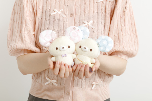 「ぬいぐるみ チューポップキャンディ」各種（C）2025 SAN-X CO., LTD. ALL RIGHTS RESERVED.