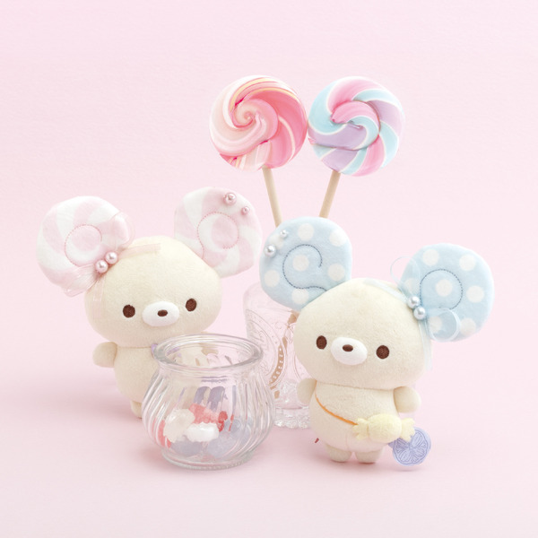 「ぬいぐるみ チューポップキャンディ」各種（C）2025 SAN-X CO., LTD. ALL RIGHTS RESERVED.