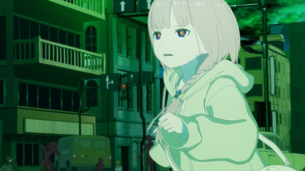 『神椿市建設中。』第0話「魔女の娘 -Witchling- 前篇」先行カット（C）KAMITSUBAKI STUDIO/SINKA ANIMATION PROJECT