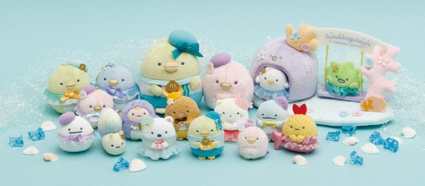 『すみっコぐらし』の新テーマ「ぺんぎんラグーン」アイテム一例（C）2025 SAN-X CO., LTD. ALL RIGHTS RESERVED.