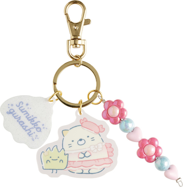 「アクリルキーホルダー ねこ」（C）2025 SAN-X CO., LTD. ALL RIGHTS RESERVED.