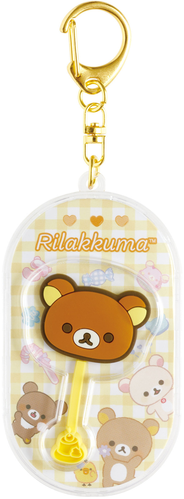 「チョコレート風キーホルダー リラックマ」（C）2025 SAN-X CO., LTD. ALL RIGHTS RESERVED.