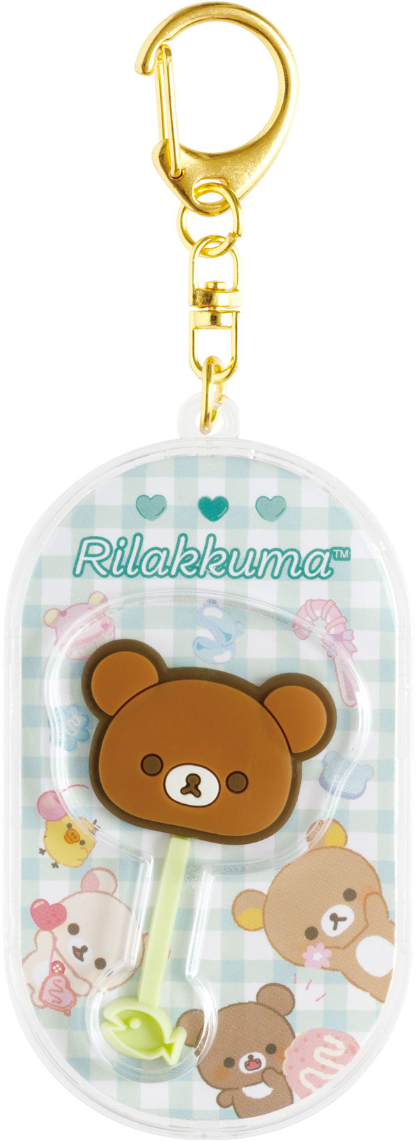 「チョコレート風キーホルダー チャイロイコグマ」（C）2025 SAN-X CO., LTD. ALL RIGHTS RESERVED.