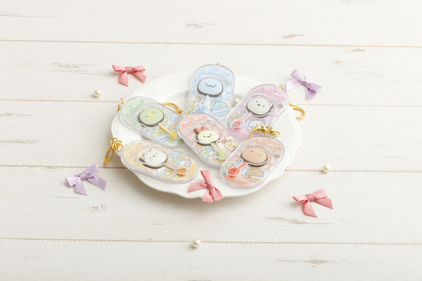 「チョコレート風キーホルダー」各種（C）2025 SAN-X CO., LTD. ALL RIGHTS RESERVED.