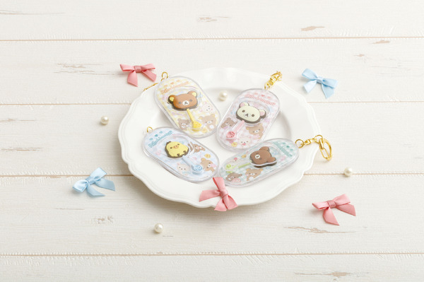 「チョコレート風キーホルダー」各種（C）2025 SAN-X CO., LTD. ALL RIGHTS RESERVED.