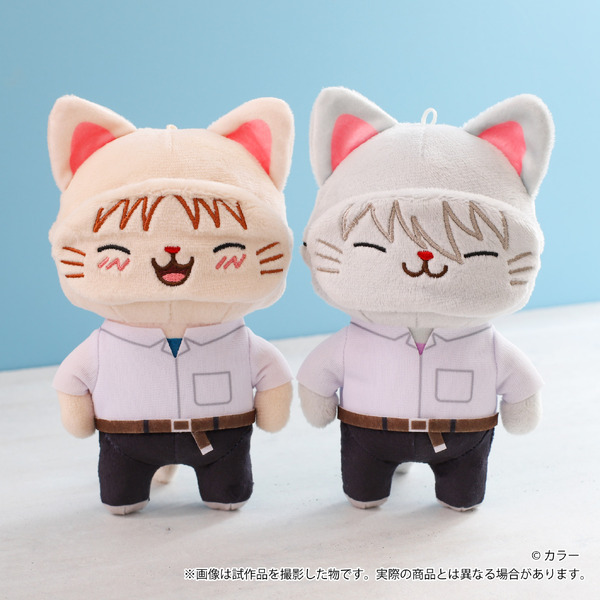 『エヴァンゲリオン』「withCAT アイマスク付きぬいぐるみキーホルダー」（C）カラー （C）カラー／Project Eva.