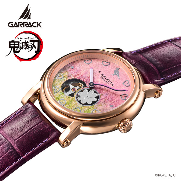 『鬼滅の刃』S-MEISTER 機械式時計 甘露寺蜜璃モデル