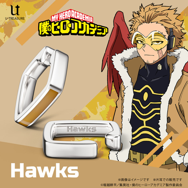 TVアニメ『僕のヒーローアカデミア』スクエアイヤーカフ「ホークス」