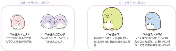 『すみっコぐらし』の新テーマ「ぺんぎんラグーン」新キャラクター（C）2025 SAN-X CO., LTD. ALL RIGHTS RESERVED.